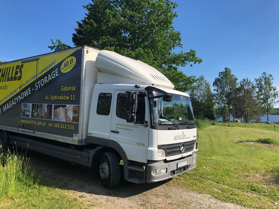 Przeprowadzka z Gdańska na Mazury z ACHILLES